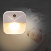 LED Light Controlled Night Light Intelligent Sensing Bedside Lamp