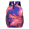 Brilliant Cosmos Print Unisex School Shopping Travel Portable Backpack