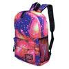 Brilliant Cosmos Print Unisex School Shopping Travel Portable Backpack