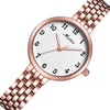 MEIBIN 1051 Ladies Quartz Watch Waterproof Fashion Steel Belt