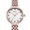 MEIBIN 1051 Ladies Quartz Watch Waterproof Fashion Steel Belt