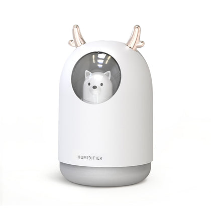 MC - 002 Mini Pet Humidifier Humidifying Moisturizing with Colorful Night Light