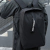 Men's Water-resistant Nylon Material Backpack Casual Business Computer Bag with USB Interface and Trolley Fixing Strap