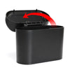 Mini Hang Up Vehicle Auto Car Trash Can Garbage Dust Case Automotive Interior Rubbish Bin Holder Box with Large Capacity