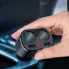 Car Cigarette Lighter USB Interface Plug Phone Quick Charger 24V