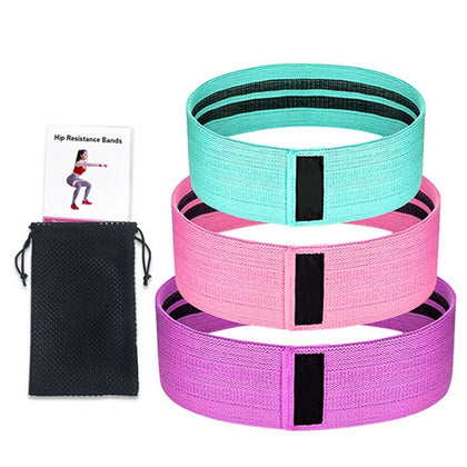 Tension Resistance Bands Yoga Natural Latex Exercise Bands Resistance Band 3pcs