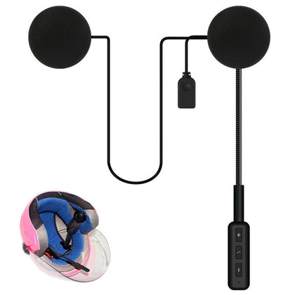 MH01 Motorcycle Helmet Bluetooth 5.0 Headset Automatically Answer Calls Earphone Hands-free Call Stereo Sound Headphone