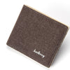 Baellerry Slim Coin Money Card Holder Canvas Pocket Men Wallet